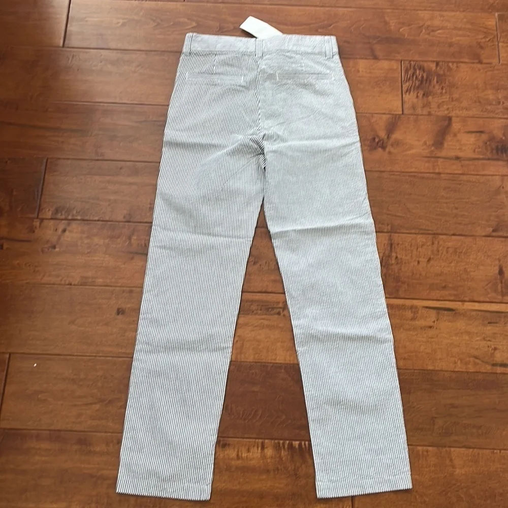 NWT Gymboree Dress Pant Size 10 Gray and white Striped